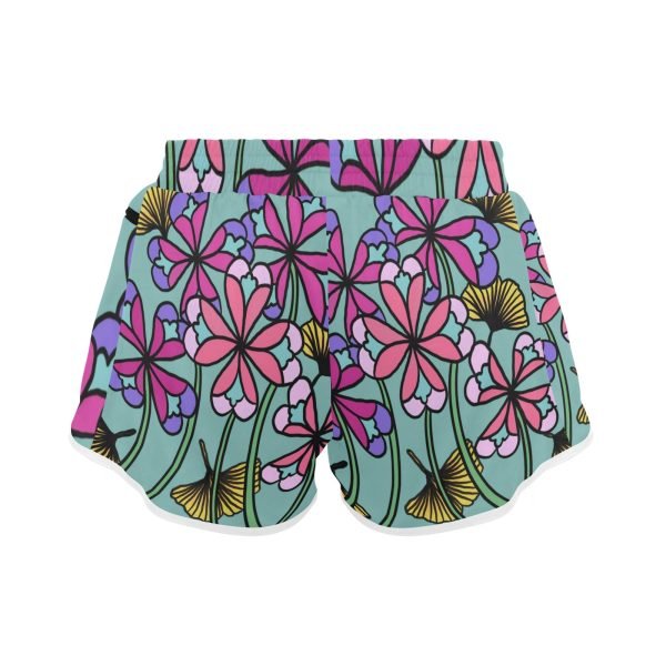 CHIU STYLE Women's Comfort Floral Sports Shorts-2024 Edition