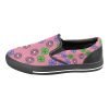 CHIU STYLE Pink Floral Slip-On Canvas Shoes - 2024 Edition for Women