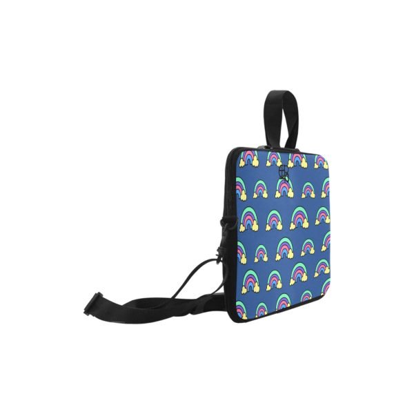 Navy blue Rainbow Laptop Sleeve for Macbook Air 11"