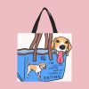 CHIU STYLE Large Canvas Tote Bag - White 2024 Edition