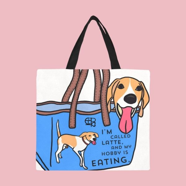 CHIU STYLE Large Canvas Tote Bag - White 2024 Edition