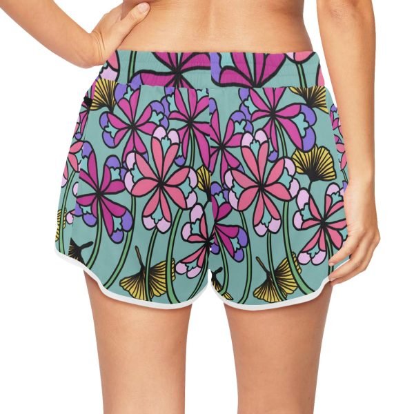 CHIU STYLE Women's Comfort Floral Sports Shorts-2024 Edition