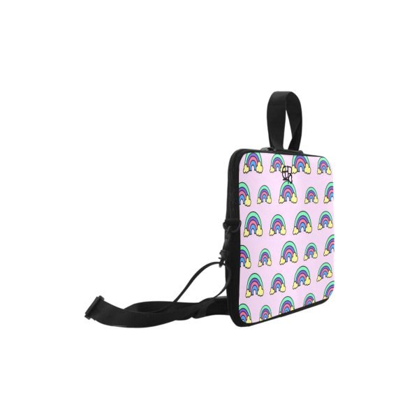 Rainbow Laptop Sleeve for MacBook Air 11" - Pink 2024 Edition