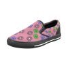 CHIU STYLE Pink Floral Slip-On Canvas Shoes - 2024 Edition