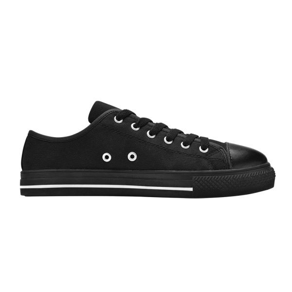 CHIU STYLE 2024 Women's Black Canvas Shoes
