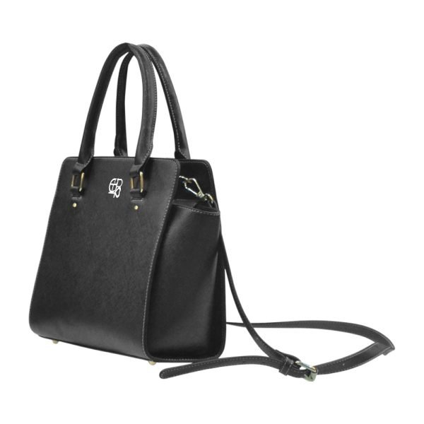 CHIU STYLE Black and Candy Print Shoulder Handbag-2024 Edition