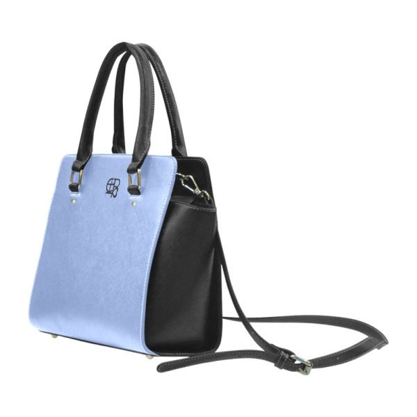 CHIU STYLE Ocean Blue and Candy Print Shoulder Handbag-2024 Edition