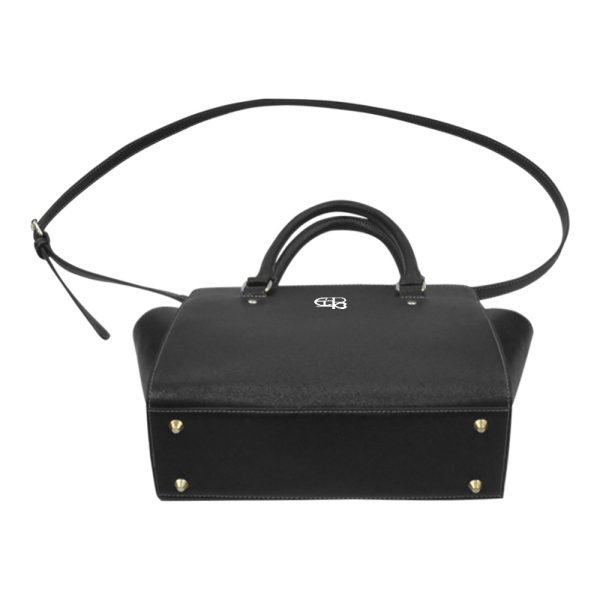 CHIU STYLE Black and Candy Print Shoulder Handbag-2024 Edition