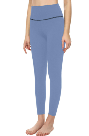 CHIU STYLE High-Waisted Leggings Modi Blue 2024 Design front view