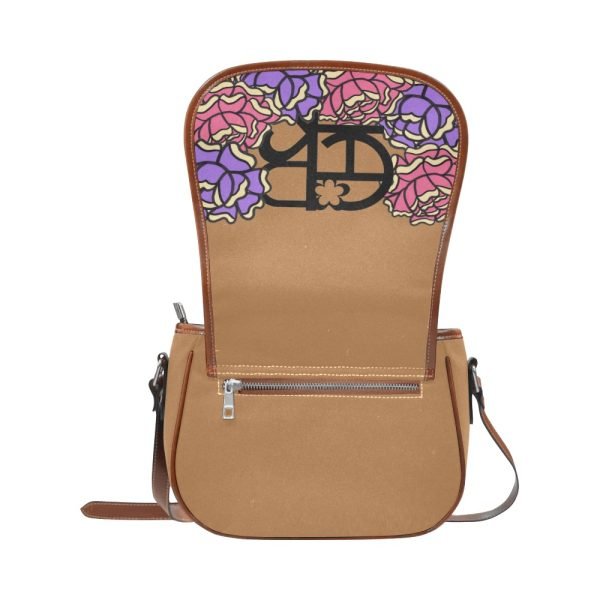 Chiu's Garden Bloom Saddle Bag-Light Brown 2024 Edition