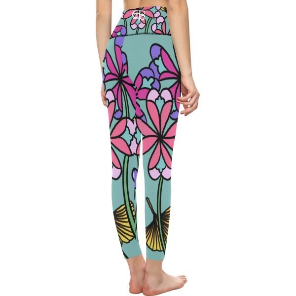 CHIU STYLE High-Waisted Leggings | Four Leaf Clover 2024 Design