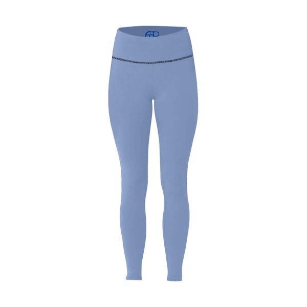 CHIU STYLE High-Waisted Leggings | Modi Blue 2024 Design