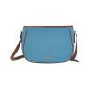 Chiu's Garden Bloom Saddle Bag in Elegant Modi Blue 2024 Edition