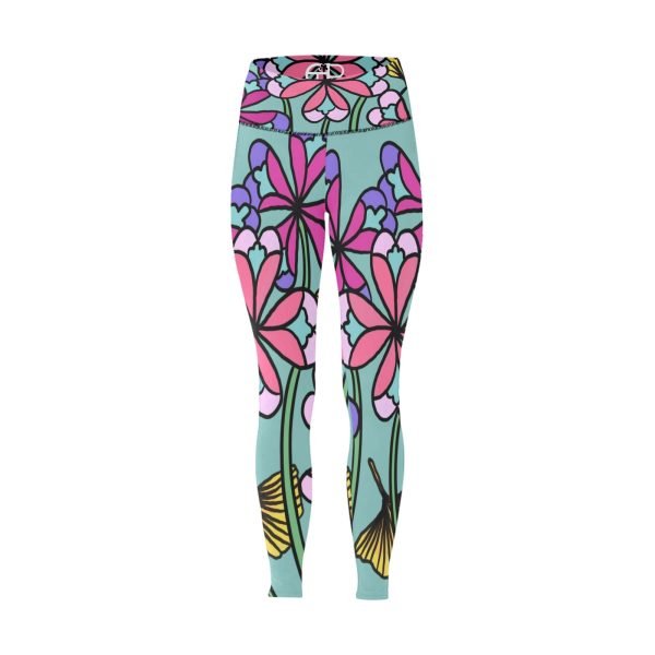 CHIU STYLE High-Waisted Leggings | Four Leaf Clover 2024 Design