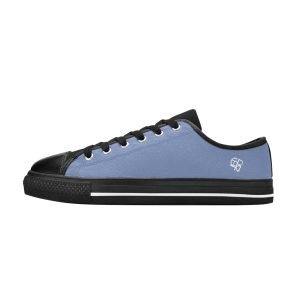 Ocean Blue Canvas Shoes for Women by CHIU STYLE - 2024 Collection