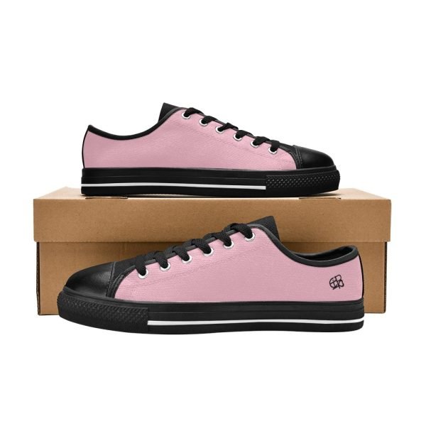 CHIU STYLE 2024 Women's Pink Canvas Shoes