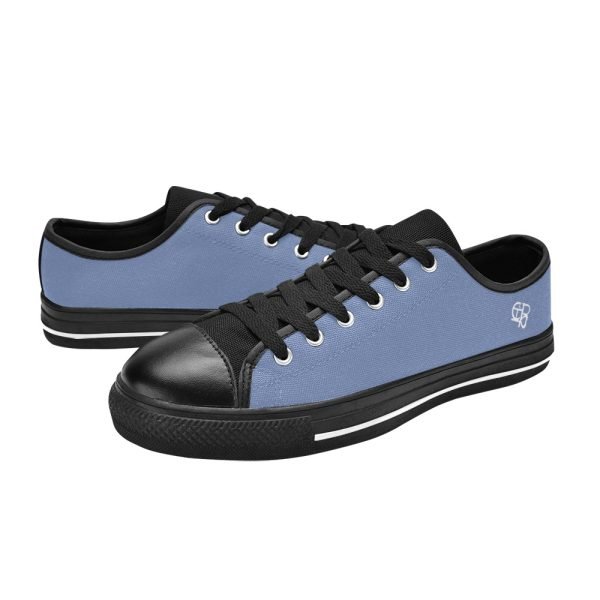 CHIU STYLE 2024 Women's Ocean Blue Canvas Shoes