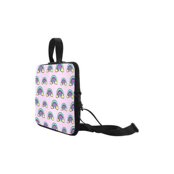 Rainbow Laptop Sleeve for MacBook Air 11" - Pink 2024 Edition
