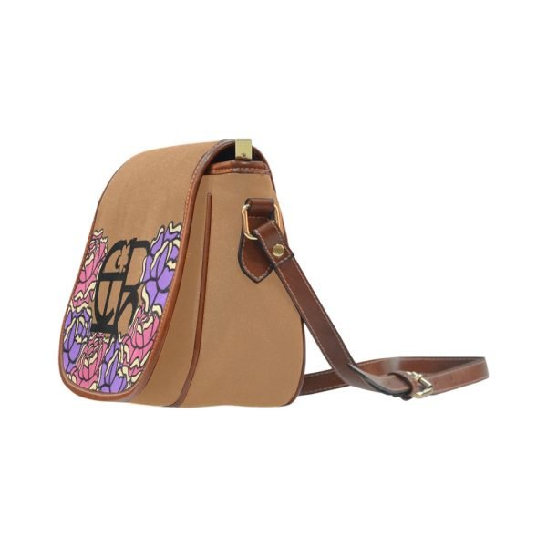 Chiu's Garden Bloom Saddle Bag-Light Brown 2024 Edition