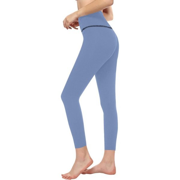 CHIU STYLE High-Waisted Leggings | Modi Blue 2024 Design