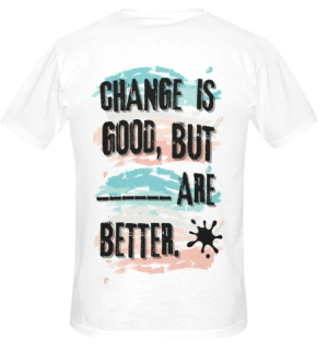 CHIU STYLE Fill-in-the-Blank T-Shirt-White 2024 Edition - Lightweight and Comfortable Women’s T-Shirt