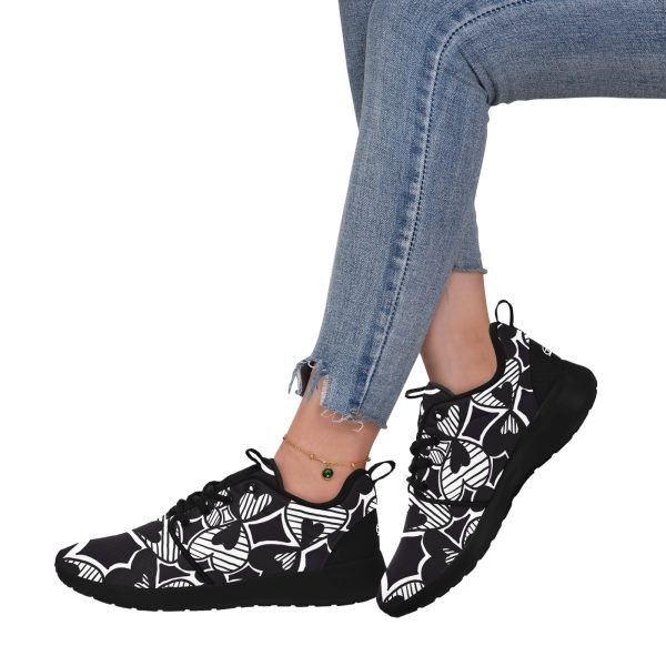 CHIU STYLE Candy Print Women's Pull Loop Sneaker 2024