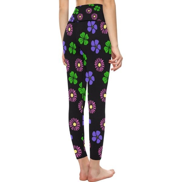 CHIU STYLE High-Waisted Flower Leggings | Strolling Through Flowers 2024 Design