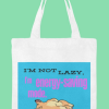 Energy-Saving Mode Canvas Tote Bag, Reusable & Eco-Friendly - 2024 Edition for Sustainable Shopping
