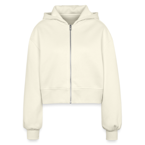 CHIU STYLE ZEN Women’s Cropped Hooded Jacket - 2024 Winter