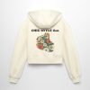 CHIU STYLE ZEN Women’s Cropped Hooded Jacket - 2024 Winter