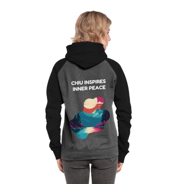 CHIU STYLE 2024  Sporty Unisexe Hoodie - Graphite/Black Baseball Style