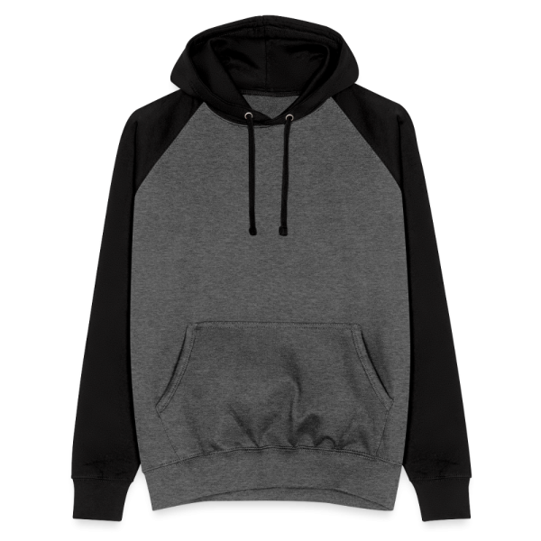 CHIU STYLE 2024  Sporty Unisexe Hoodie - Graphite/Black Baseball Style
