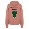 CHIU ATTITUDE 2024 Women Hooded Jacket with Full-Length YKK Zip and Soft Inner Fleece