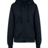 CHIU ATTITUDE French Navy 2024 Women Hooded Jacket with Full-Length YKK Zip and Soft Inner Fleece