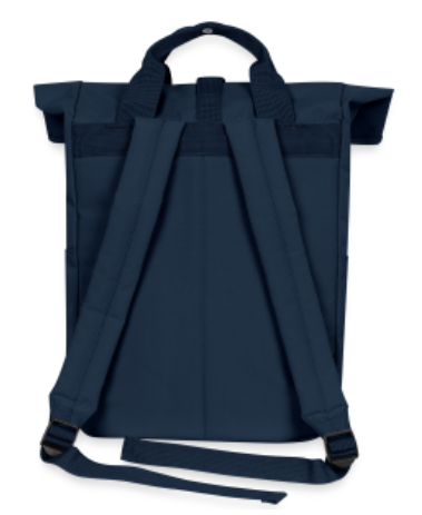 CHIU STYLE Roll Top Backpack 2024 – Stylish 14L backpack with padded straps and roll-top closure