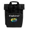 CHIU STYLE Roll Top Backpack 2024 – Stylish 14L backpack with padded straps and roll-top closure