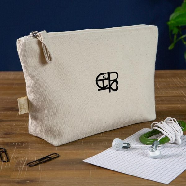 CHIU STYLE Sustainable The Wee Pouch - 2024 Version, 100% Organic Cotton Multipurpose Bag