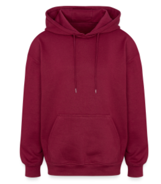 CHIU STYLE Vibe Red Hoodie | Bold & Cozy Oversized Fit – 2024 Edition