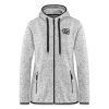 CHIU STYLE Women’s Hooded Fleece Jacket 2024 Version – Warm, Slim Fit, Zippered Pockets