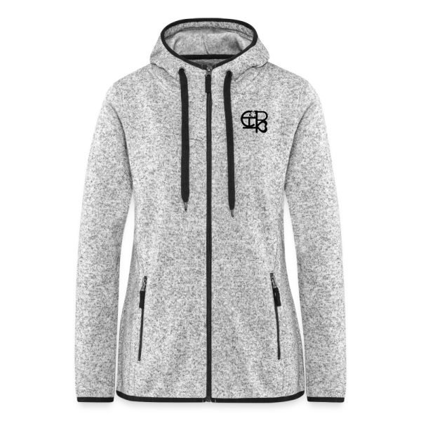 CHIU STYLE Women’s Hooded Fleece Jacket 2024 Version – Warm, Slim Fit, Zippered Pockets