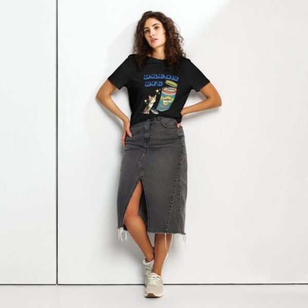 Organic Cotton T-Shirt – Black Women’s Sustainable Fashion Tee
