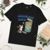 Dream Big Unisex Organic Ribbed Neck T-shirt - Black