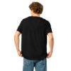 Dream Big Unisex Organic Ribbed Neck T-shirt - Black