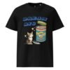 Dream Big Unisex Organic Ribbed Neck T-shirt - Black