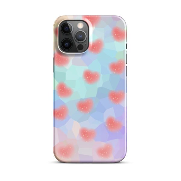 Shiny Heart Snap Case for iPhone®– Minimalist Cute Snap Cover
