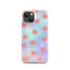 Shiny Heart Snap Case for iPhone®– Minimalist Cute Snap Cover