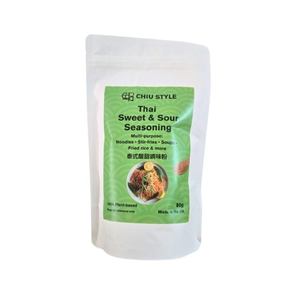 CHIU STYLE Thai Sweet & Sour Seasoning 80g, vegetarian, all-purpose Thai spice blend in a standing pouch