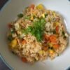 Plate of Thai Sweet & Sour Fried Rice, made with CHIU STYLE Thai Sweet & Sour Seasoning