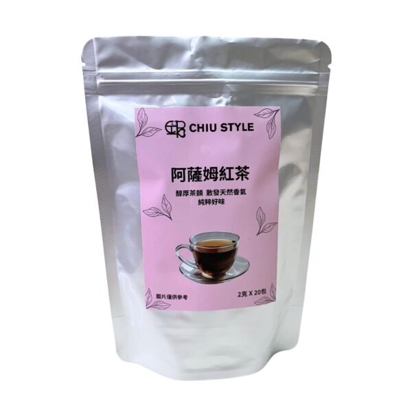 阿薩姆紅茶鋁箔立式袋包裝－CHIU STYLE 紅茶商品照
