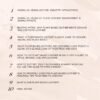 Table of Contents for Understanding Plant-Based Leather: A Practical Guide for Conscious Consumers by CHIU STYLE